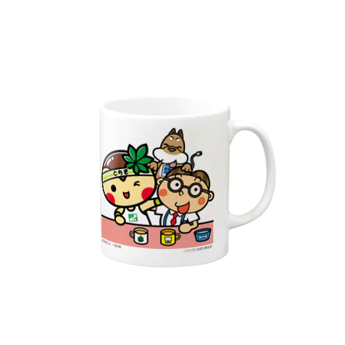 とちまるくんとパソコン太郎の夢絵本【ティータイム】 Mug