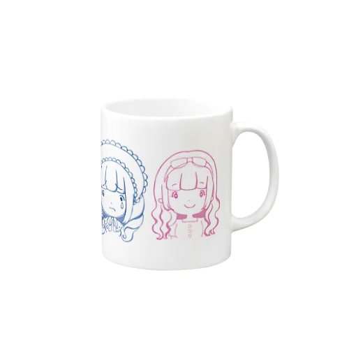 ひょうじょうゆたか Mug