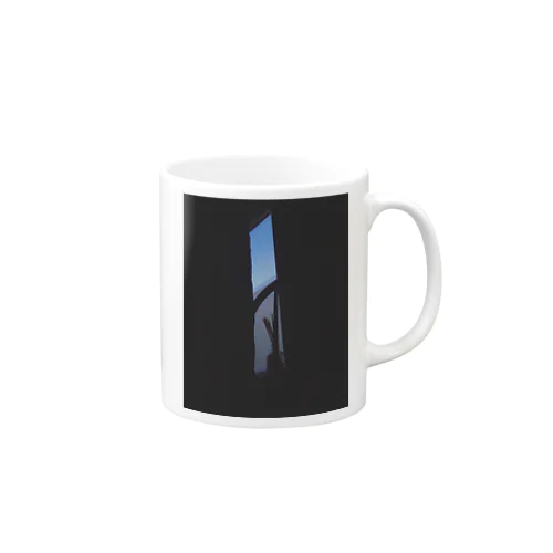 朝方の窓 Mug