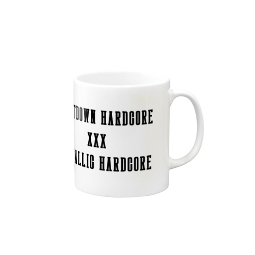 BEATDOWN　AND　METALLIC　HARDCORE Mug