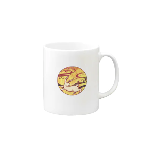 玉兎に叢雲  Mug