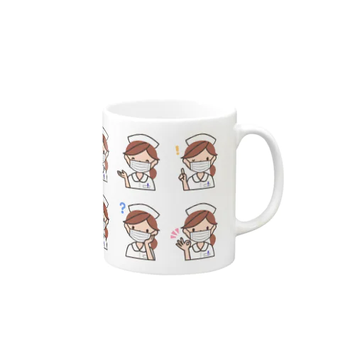 看護師コップ。オリジナル商品 Mug