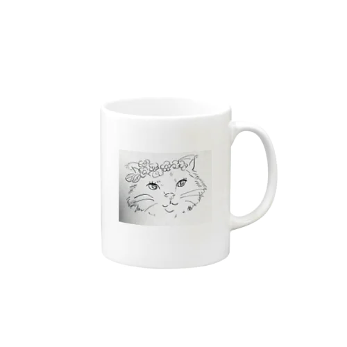 ねこさん Mug