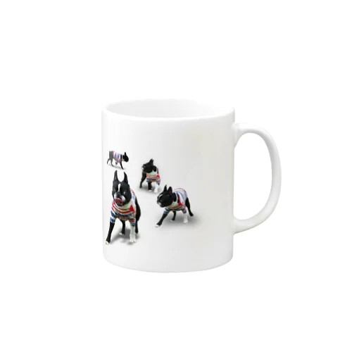 park a holic bostonterrier Mug