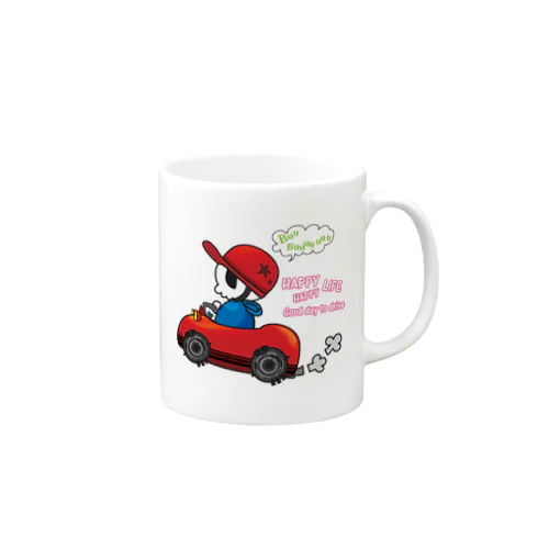 Happy Drive Life Mug