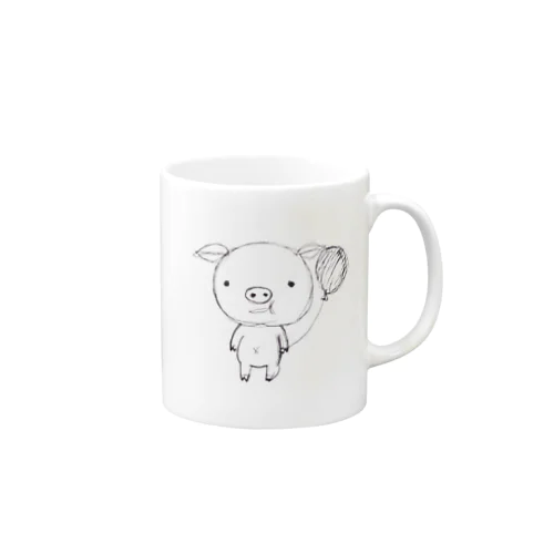 ブタさん Mug