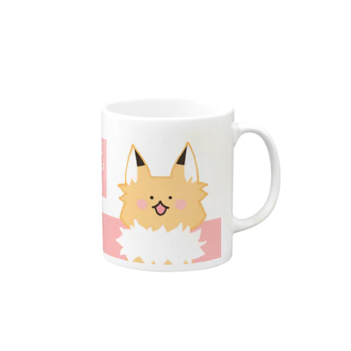 キツネのおあげ時々くま Mug