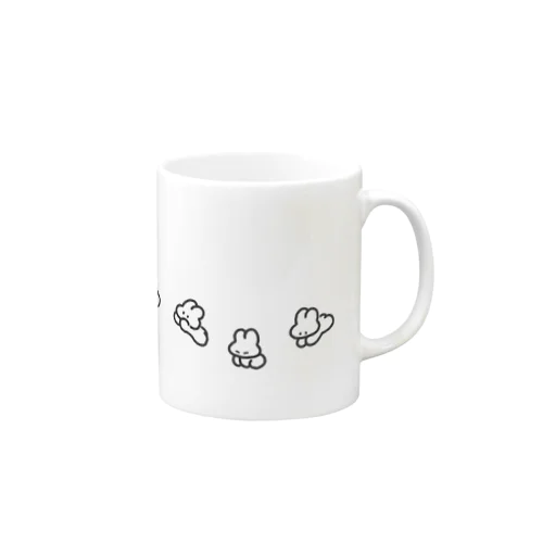 ぴょんぴょんうさちゃん(ぺっとのうさ) Mug