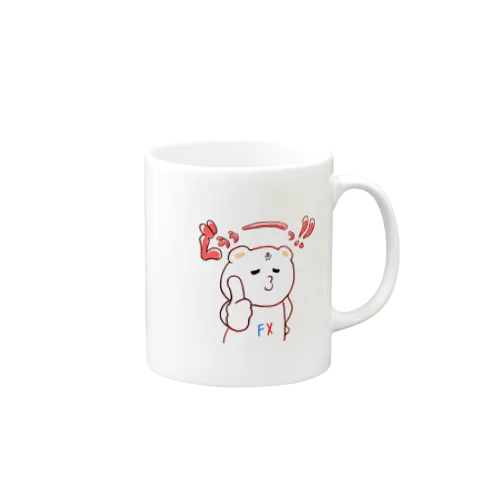 愚ぅ〜d(｡･ω･｡)b〜う！ Mug