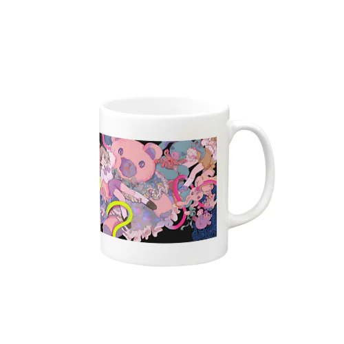 くまとワルツしてるガールズ Mug