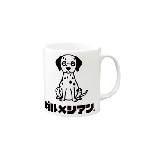 001_ダルメシアン Mug