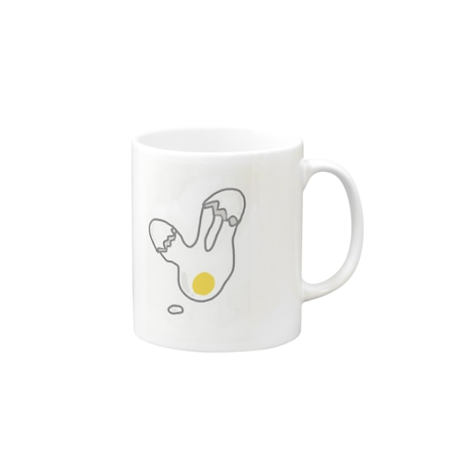 卵パカッ Mug