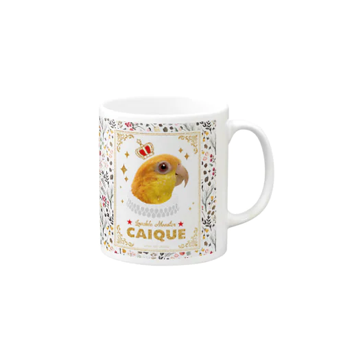 鳥貴族　シロハラインコ Mug