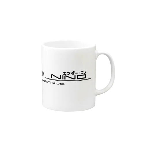 バーナーデザイン Mug