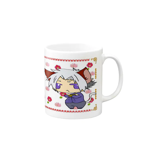 擬人化ネコ Mug