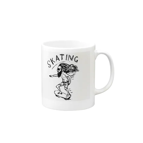 Long Skater Mug