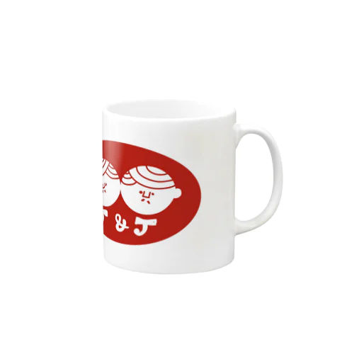 J＆J（アカ） Mug