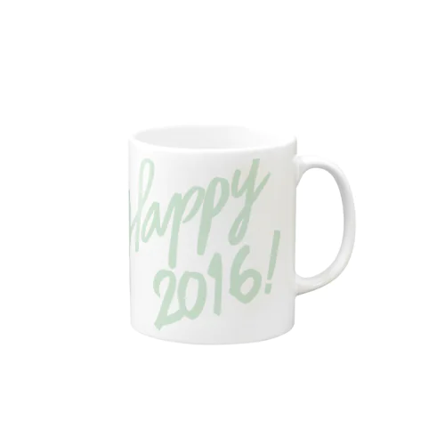 HAPPY 2016正月 グッズ FRESH GREEN Mug