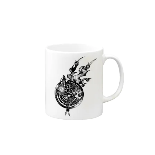 髑髏歯車 Mug