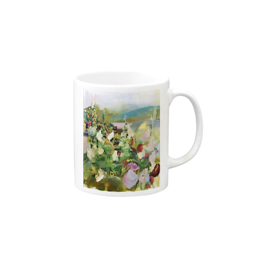 「the house, a rose of Sharon」 Mug