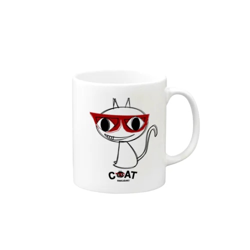 シルエットキャッティ Mug