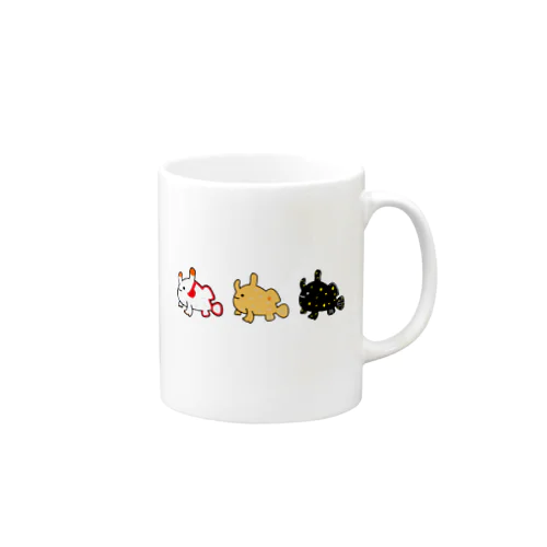 カエルアンコウ三兄弟 Mug