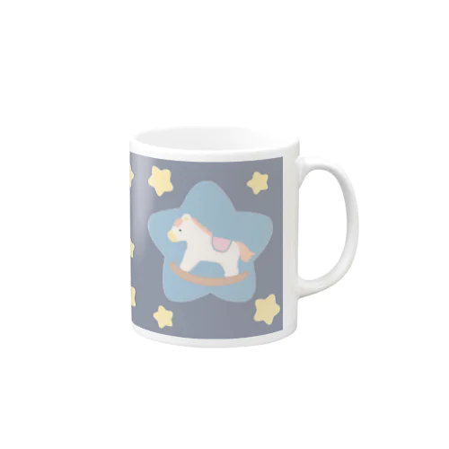 星と木馬 Mug