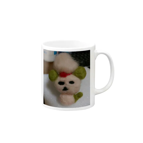 羊毛の犬 Mug