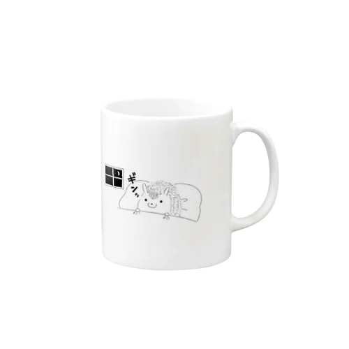 眠れないハリネズミ Mug