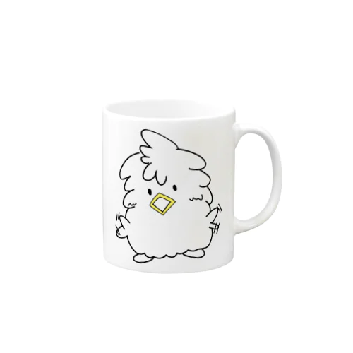 モケちゃん 喜び Mug