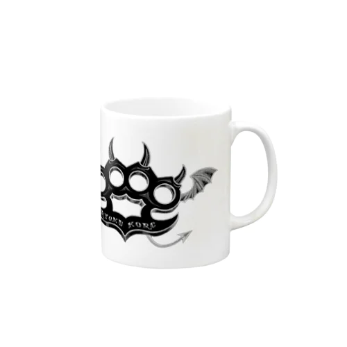 Ryoku-Knuckle devil b-mug マグカップ