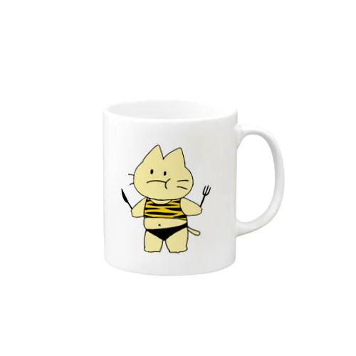 くいしんぼねこ Mug