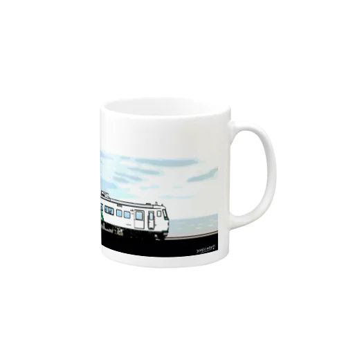 鉄道：「踊り子」185系　イラスト Mug