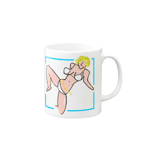 ゴージャスな女性 Mug