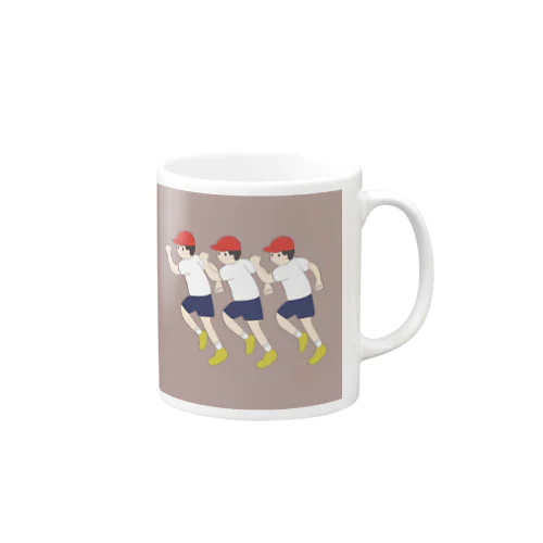 活気グラフィック「運動会」 Mug