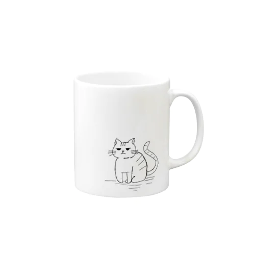 ふきげんねこさん Mug