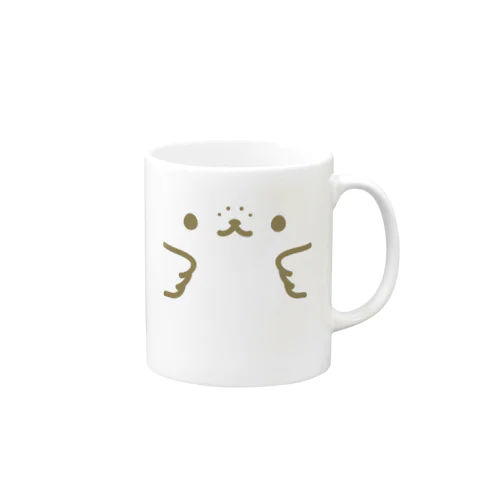 かんザラシフェイス Mug