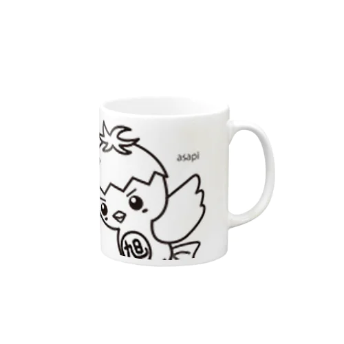 あさピー Mug