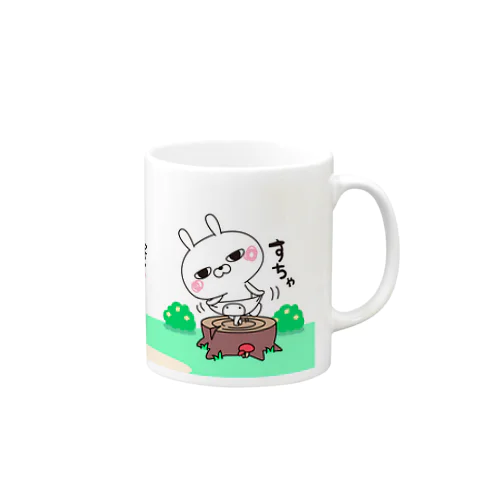 ひとえうさぎ Mug