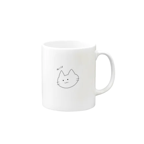 ゆるいネコ Mug