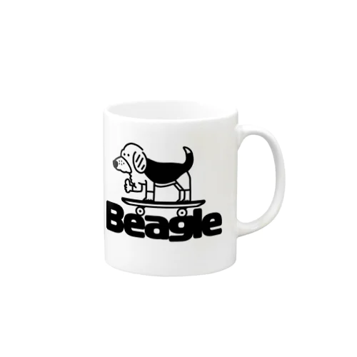 イッヌ・ズ Beagleデザイン 머그컵