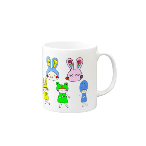 ゆるキャラちゃん大集合！ Mug