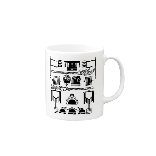 サンゴクシ Mug