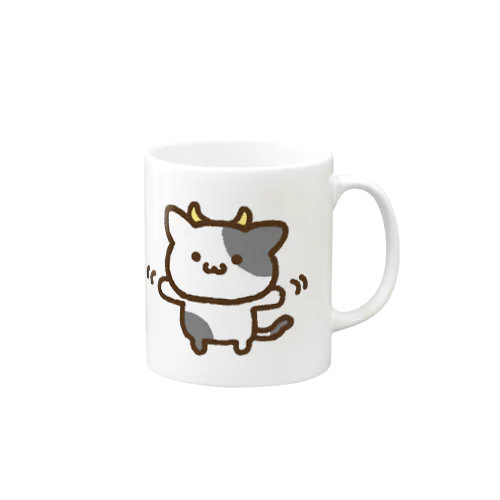 翼を授ける牛 Mug