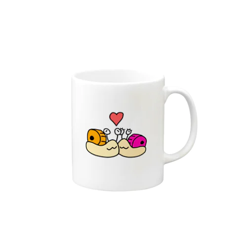 ドラつむりマグカップ(カップル) Mug