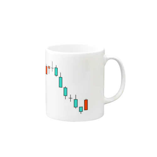 ローソク足マグカップ02 Mug