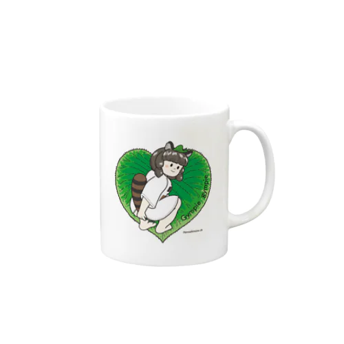 たぬきさんとギンピーギンピー Mug