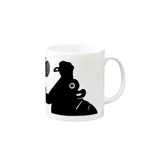 リンゴをもらったカバ Mug