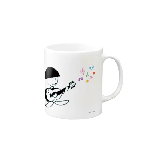 クボちゃんとギターマグ Mug