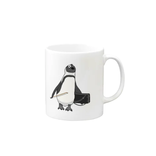 弓をしまい忘れたペンギン Mug